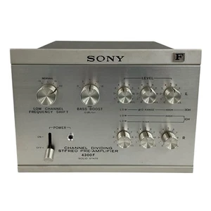 SONY TA-4300F Channel Dividing Stereo Preamplifier Electronic Crossover JP JN02 - Foto 1 di 5