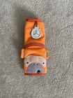 Trunki snooziheadz car seat belt pad cover protector orange plush monkey Design