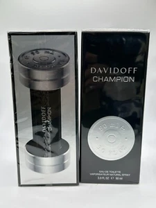 2X! CHAMPION Cologne by Davidoff Eau De Toilette Spray 3.0 oz Each in Sealed BOX - Picture 1 of 2