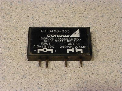 Gordos GB18400-305  3.5-15VDC  240VAC  2.5Amp  **More than 1 available** - Image 1 of 4