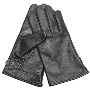 Bw Ejército Federal Petate Guantes de Cuero Negro Forrado S-3XL Invierno - Imagen 1 de 1