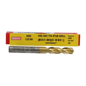 Dormer A5208.20 ADX Stub Drill 8.20 mm New NFP - Picture 1 of 2