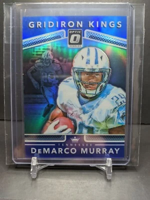 2017 Optic DeMarco Murray Gridiron Kings Blue /149 Titans - Image 1 of 2