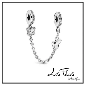 Charm Chiusura di sicurezza Farfalle argento 925 - Les Folies (Modello Pandora) - Foto 1 di 8