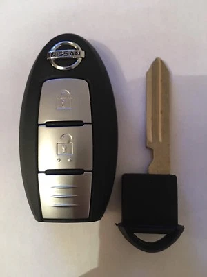 Clé Vierge Smart KEY Main Libre Nissan Qashqai X-Trail 433,92Mhz Testé Keyless