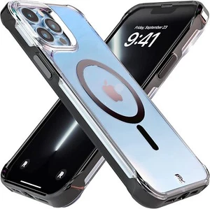 Phone Rebel - Étui transparent durable Crystal Series GEN-3 pour iPhone 13 Pro Max Plus - Photo 1 sur 96
