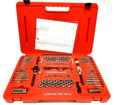NEW Snap-on™ TDTDM500B 76-piece Tap and Die Set METRIC & SAE in Case NIB - Image 1 of 4
