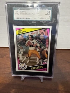 1984 Topps #162 Terry Bradshaw SGC  88 NM/MT 8 - Picture 1 of 1