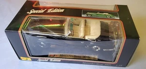 MAISTO 1955 MERCEDES-BENZ 300S SPECIAL EDITION BLACK 1:18 DIECAST MODEL CAR - Picture 1 of 19