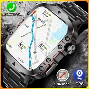 Xiaomi Huawei GPS Track Outdoor Sport Smart Watch Men IP68 Waterproof - Picture 1 of 16