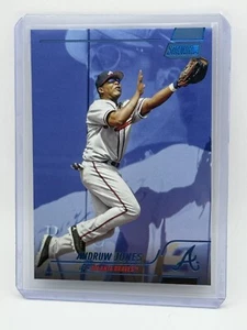 2022 Topps Stadium Club Andruw Jones Blue Parallel /50 Braves - Picture 1 of 2