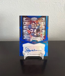 2023 Certified Mirror Signatures Blue Ottis Anderson Auto 27/30 - Picture 1 of 2