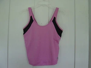 DAMEN RUNNERS WORLD SPORT TOP INTEGRIERTER BH GRÖSSE SMALL PINK/SCHWARZ - Bild 1 von 11