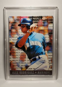 1994 Fleer '95 Major League Prospects No.10 Alex Rodriguez ROOKIE Mariners