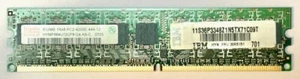 2GB 4x512MB HYNIX PC2-5300E DDR2-667 ECC RAM HYMP564U72CP8-Y5 AB-C IBMFRU30R5151 - Picture 1 of 1