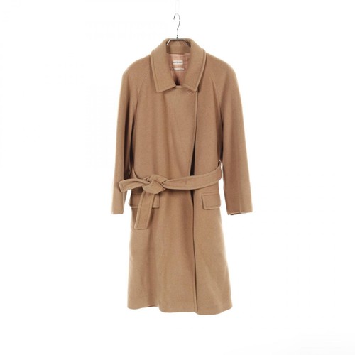 HERMÈS Cappotto HERMES #38 lungo cammello marrone usato