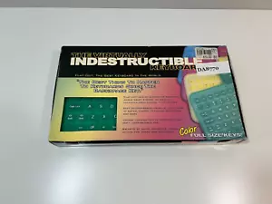 Grandtec USB Virtually Indestructible 85 Key Keyboard Green Silicone Waterproof - Picture 1 of 4