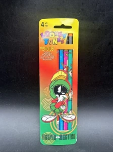 VTG 4 Pk Dixon TICONDEROGA PENCILS No. 2 Novelty Looney Tunes Cartoon School NIP - Picture 1 of 6
