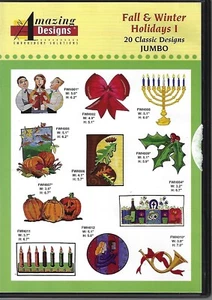 Amazing Designs - Fall & Winter Holidays I (CD-ROM) - Picture 1 of 2