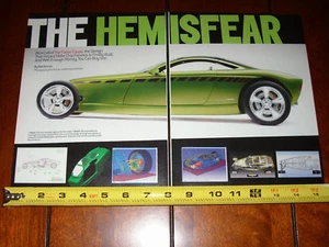 CHIP FOOSE HEMISFEAR HEMI COUPE ORIGINAL 2007 ARTICLE - Picture 1 of 4