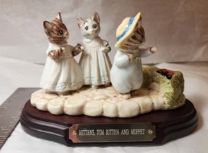 Royal Doulton Tom Kitten And Moppet Beatrix Potter P3792 Beswick 1999 - Picture 1 of 6
