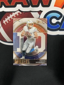 Justin Herbert 2021 Panini Select Football Numbers #SN-4 Los Angeles Chargers - Picture 1 of 2