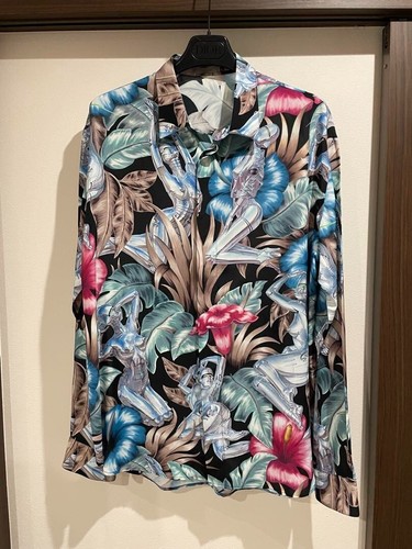 Dior Homme HAJIME SORAYAMA Camicia Uomo Abito Camicia Viscosa Taglia 39 Italia