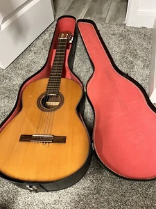 Lyle A 585 Classic Acoustic Guitar Vintage 1970s Rare with hard case - Picture 1 of 11