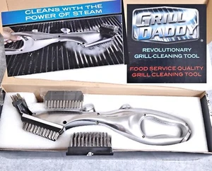 GRILL DADDY GRAND PLATINUM STEAM GRILL 17โ BRUSH -ALUMINUM ALLOY ONLY USED ONCE! - Picture 1 of 8
