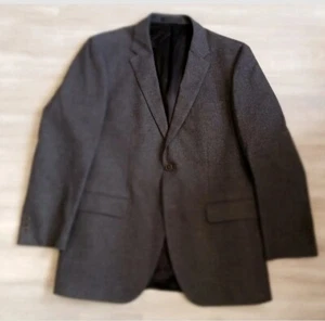 Hugo Boss Blazer Uomo 40R Cappotto Sportivo Giacca 100% Lana Cotone Grigio - Foto 1 di 22