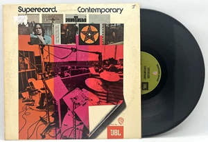VARIOUS - SUPERECORD CONTEMPORARY JBL VINYL LP RECORD WARNER PRO 496 - Picture 1 of 10