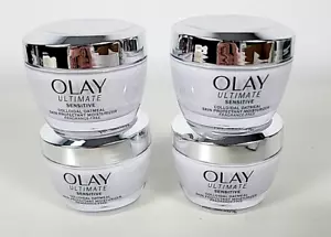 QTY 4 - NEW Olay Ultimate Sensitive Colloidal Oatmeal Moisturizer Fragrance Free - Picture 1 of 3