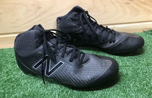Herren New Balance Burn X schwarz Nylon Lacrosse Stollen US Größe 10,5 - Bild 1 von 16