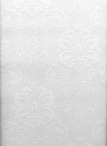 Brewster 429-6705 Paintable Solutions III Damask Paintable Wallpaper, 20.5-In... - Picture 1 of 2