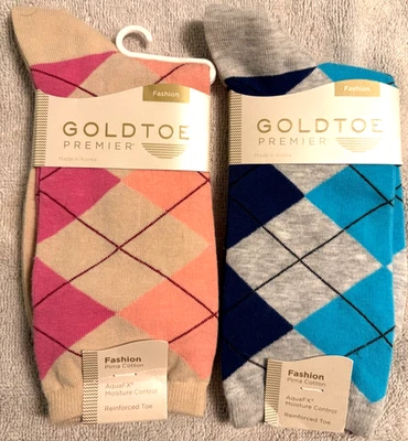 NUEVO CON ETIQUETAS - CALCETINES DE MODA PREMIER PUNTERA DORADA - 2 PARES Foto 1 de 4