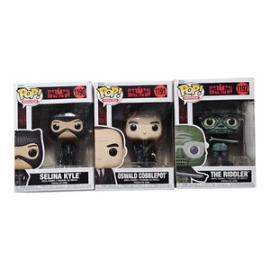The Batman Funko Pop! Figuren Oswald Cobblepot Selina Kyle The Ridder Vinyl Spielzeug - Bild 1 von 13