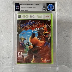 WATA 9.6 A+ Banjo-Kazooie Tuercas y Pernos Canadian Xbox 360 2008 - Imagen 1 de 5