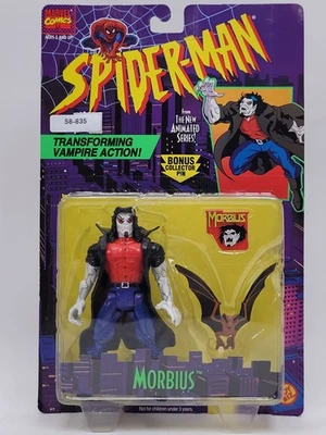 Figura de acción Morbius serie animada Marvel Spider-Man ToyBiz 1995 Foto 1 de 4