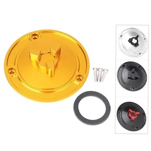 Aluminum CNC Gas Fuel Oil Tank Filler Cap Cover Universal For Suzuki Motorcycle - Foto 1 di 10