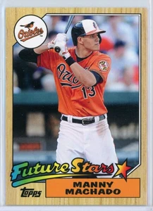 2014 Topps Archives 1987 Future Stars 87F-MM Manny Machado Baltimore Orioles - Picture 1 of 2