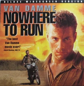 NOWHERE TO RUN (VAN DAMME) LASERDISC - Picture 1 of 1