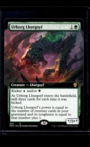 MTG Magic The Gathering DMU Dominaria United Extended Art #420 Urborg Lhurgoyf - Picture 1 of 2