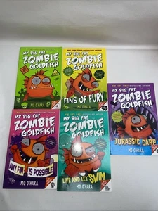 My Big Fat Zombie Goldfish - Mo O'Hara - Lot of 5 Paperback/HC Chapter Books - Picture 1 of 9