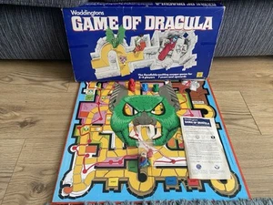 Waddington's Game of Dracula Board Game 1977 Vintage, Complete Set 100% & Mask - Imagen 1 de 10