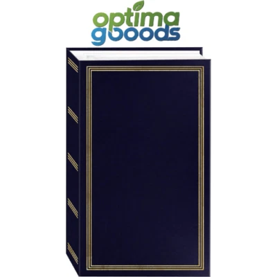 Photo Albums STC-504 Navy Blue Photo Album, 504 Pockets 4"x6", 1 Count (Pack-1) - Image 1 of 4