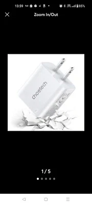 choetech 20w fast charger pd5005 usb c(a16)2 - Image 1 of 4