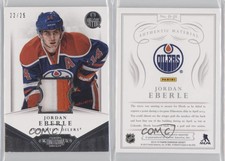 2013-14 Panini Dominion Authentic Material Prime /25 Jordan Eberle #D-JE