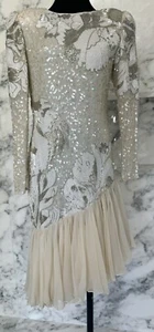 Alyce Designs Wedding Party Cocktail Dress Vintage Size 4 USA - Picture 1 of 6