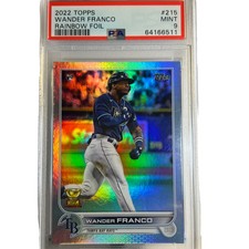 Wander Franco 2022 Topps Rainbow Foil #215 Low pop 📈🔥 PSA 9 INVEST 🎗