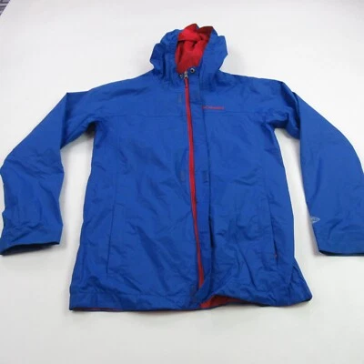Columbia Jacket Boys Large Blue Long Sleeve Full Zip Pockets Outdoors Casual - Image 1 of 4